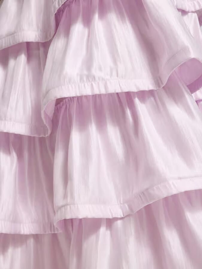 Vero Moda Maxirok met 3d-ruchedetails model 'NATALIE'