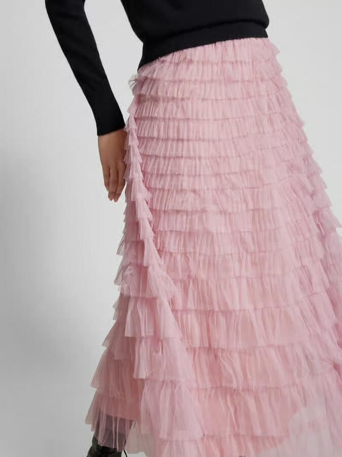 Vero Moda Maxirok met gelaagde volants model 'NAJA' - Foto 2