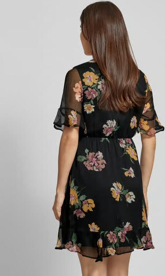 Vero Moda Mini-jurk met all-over motief model 'SMILLA'