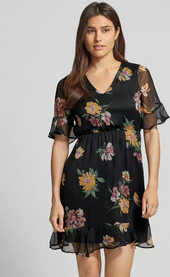 Vero Moda Mini-jurk met all-over motief model 'SMILLA' - Foto 2