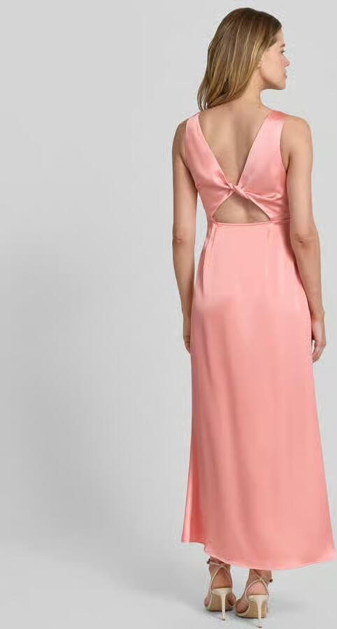 Vero Moda Nauwsluitende avondjurk met rozenapplicatie model 'GIANNA' - Foto 3