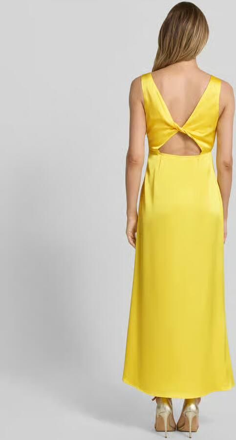 Vero Moda Nauwsluitende avondjurk met rozenapplicatie model 'GIANNA' - Foto 3