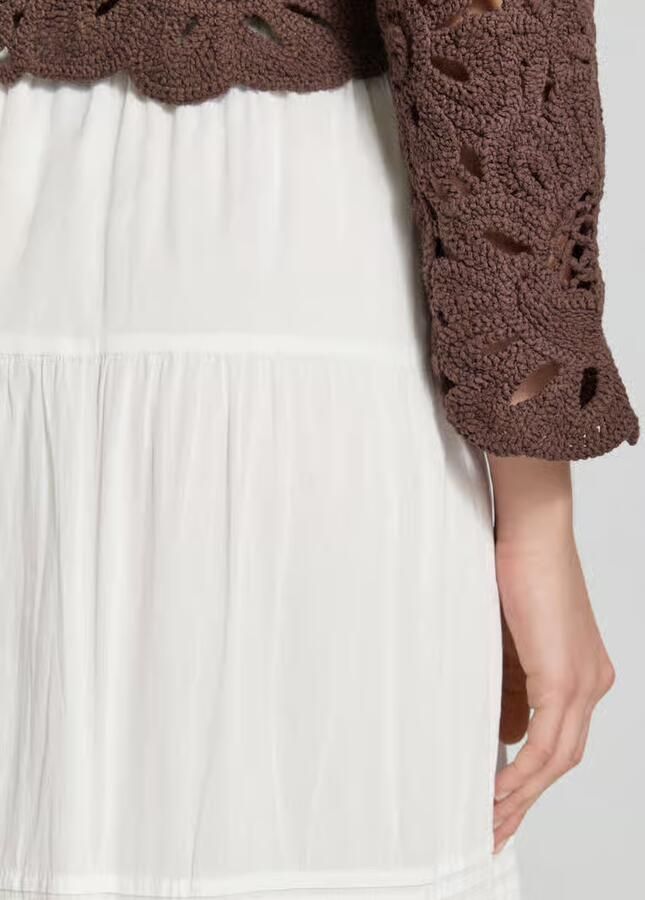 Vero Moda Nauwsluitende maxi-rok van puur katoen model 'SANDY'