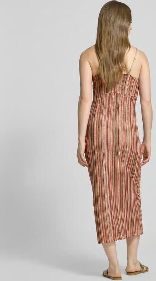 Vero Moda Nauwsluitende midi-jurk met fijn ajourpatroon model 'DEMI' - Foto 5