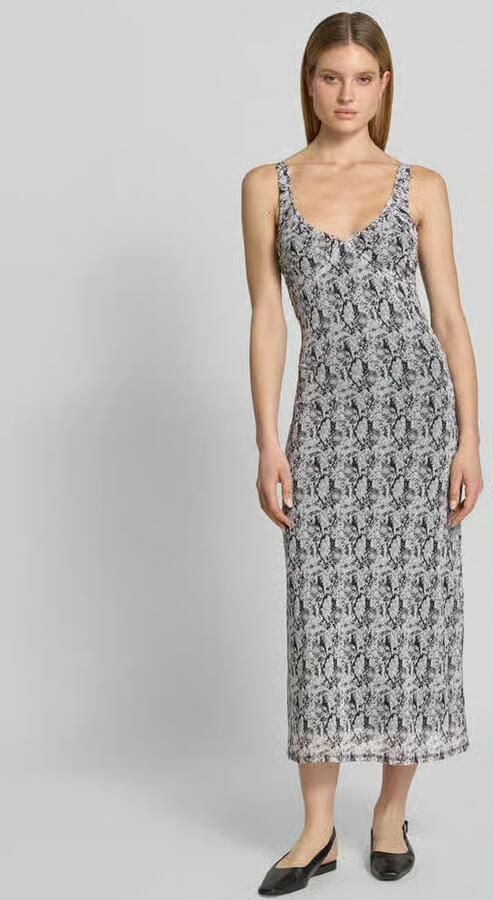 Vero Moda Nauwsluitende vrijetijdsjurk met all-over motief model 'STEPH' - Foto 2