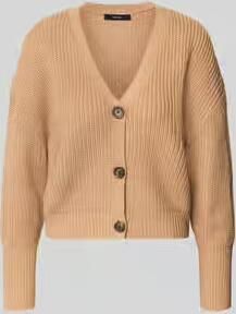 Vero Moda Regular fit gebreid jack met sierknopen model 'LEA' - Foto 7