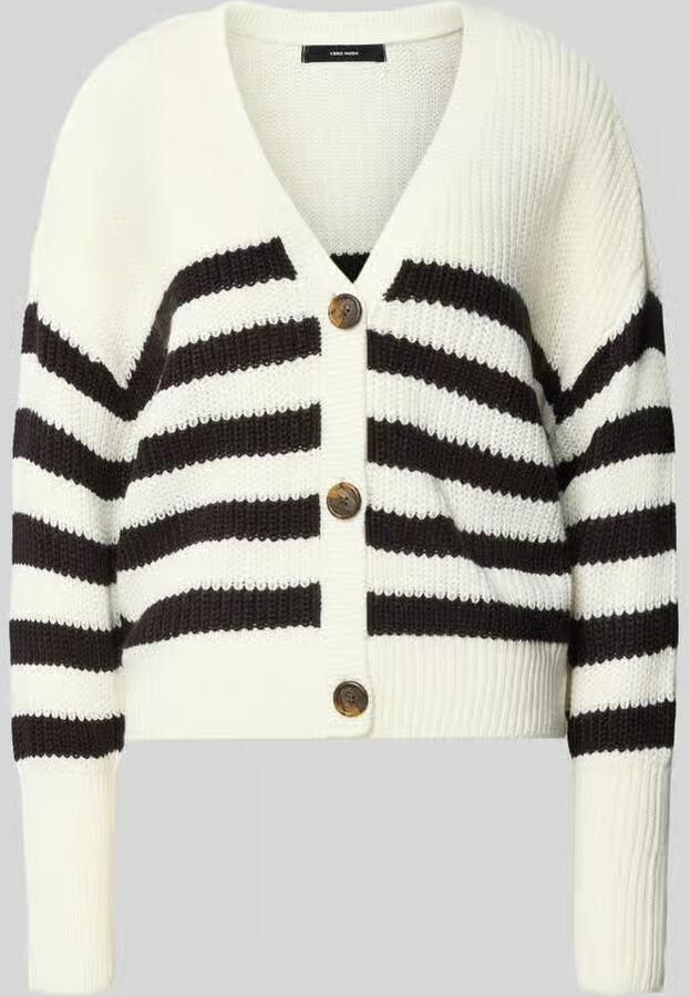 Vero Moda Regular fit gebreid jack met ballonmouwen model 'LEA' - Foto 9