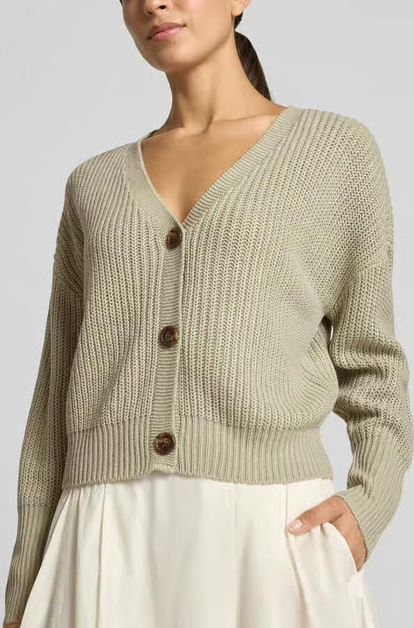 Vero Moda Oversized gebreid jack met v-hals model 'LEA' - Foto 9