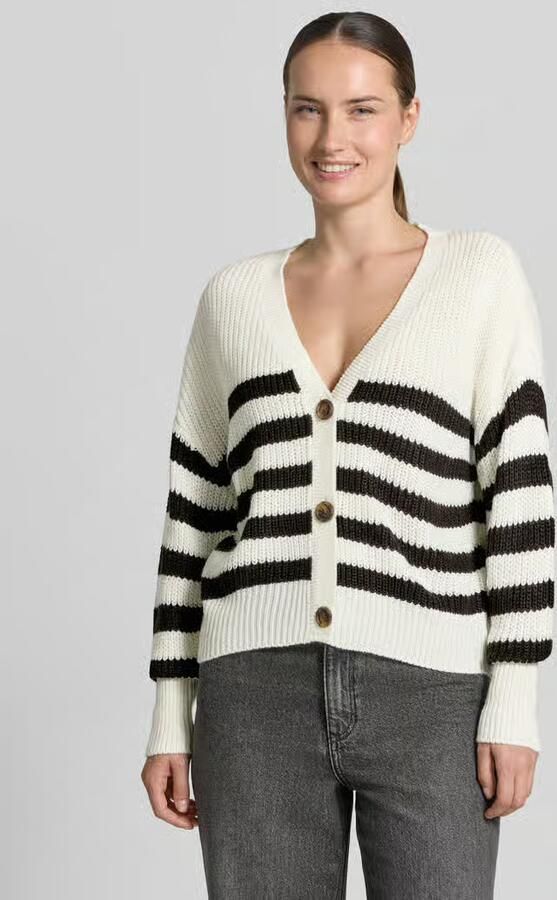 Vero Moda Regular fit gebreid jack met ballonmouwen model 'LEA' - Foto 11