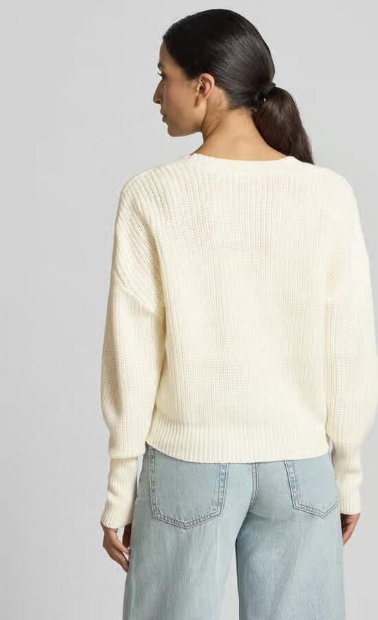 Vero Moda Regular fit gebreid jack met sierknopen model 'LEA' - Foto 9