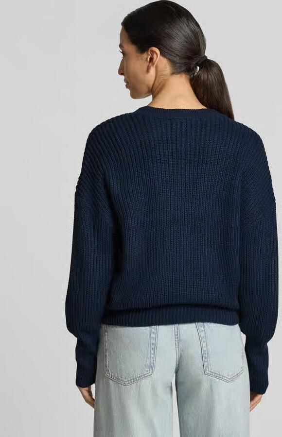 Vero Moda Loose fit gebreid jack met sierknopen model 'LEA' - Foto 3