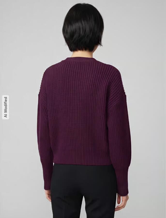 Vero Moda Regular fit gebreid jack met sierknopen model 'LEA' - Foto 2