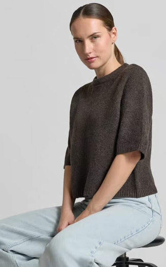 Vero Moda oversized pullover met wol model 'BOOM' - Foto 5
