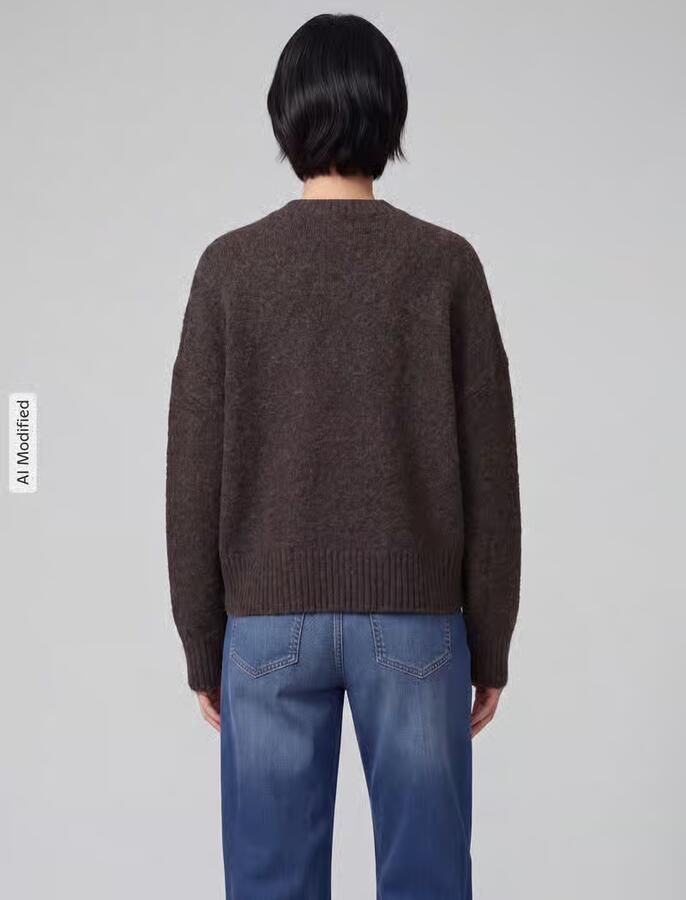 Vero Moda Gebreide trui VMBOOM LS O-NECK PULLOVER GA NOOS - Foto 2