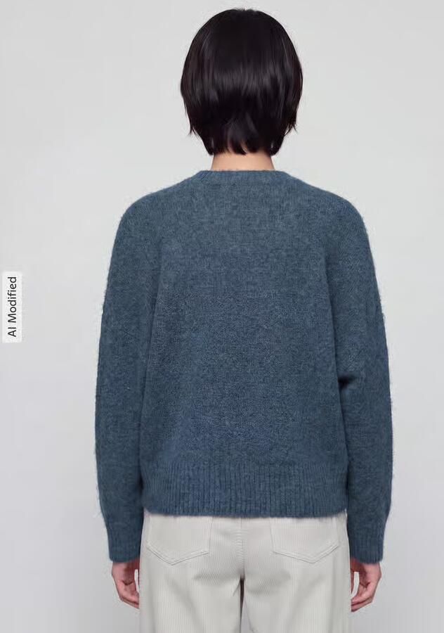 Vero Moda Gebreide trui VMBOOM LS O-NECK PULLOVER GA NOOS - Foto 3