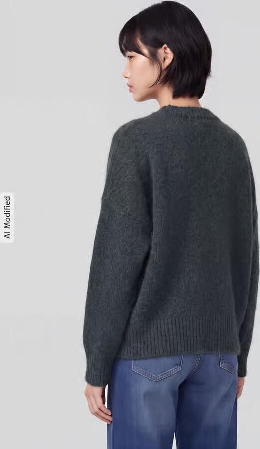 Vero Moda Gebreide trui VMBOOM LS O-NECK PULLOVER GA NOOS - Foto 12