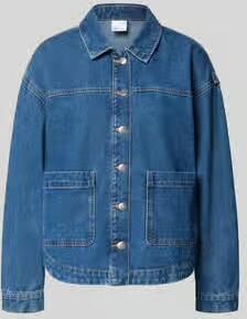 Vero Moda Oversized shirt met lange mouwen van katoenmix model 'JAMIE' - Foto 4