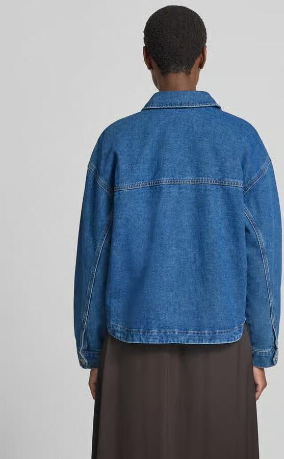 Vero Moda Oversized shirt met lange mouwen van katoenmix model 'JAMIE' - Foto 5