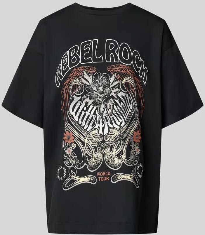 Vero Moda Oversized T-shirt van puur katoen model 'LILIE' - Foto 2