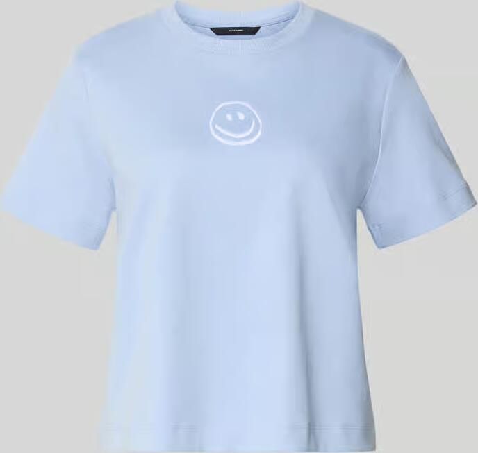 Vero Moda Oversized T-shirt van puur katoen model 'SARA METTE' - Foto 4