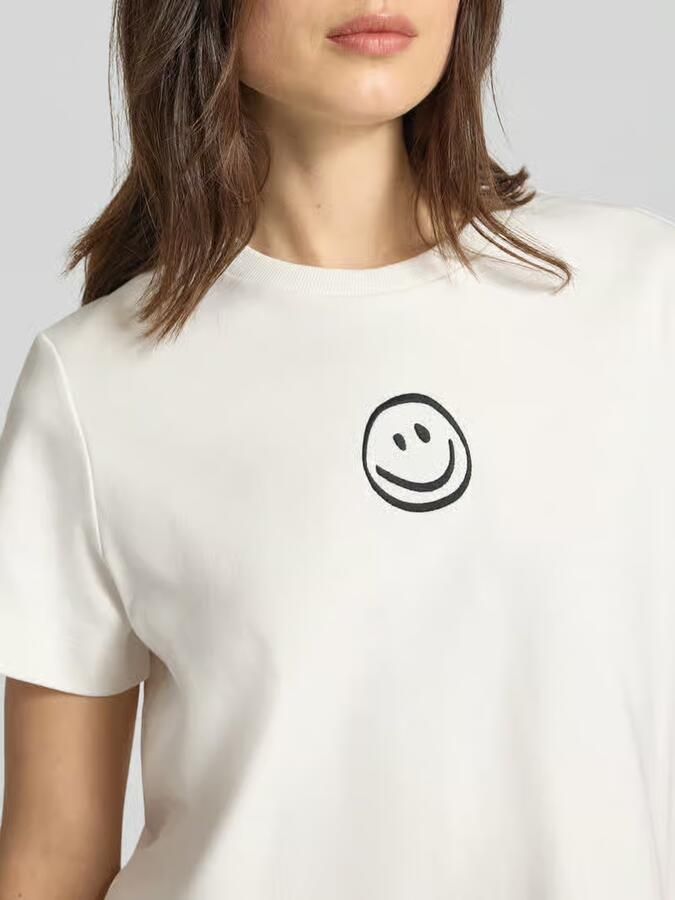Vero Moda Oversized T-shirt van puur katoen model 'SARA METTE' - Foto 2