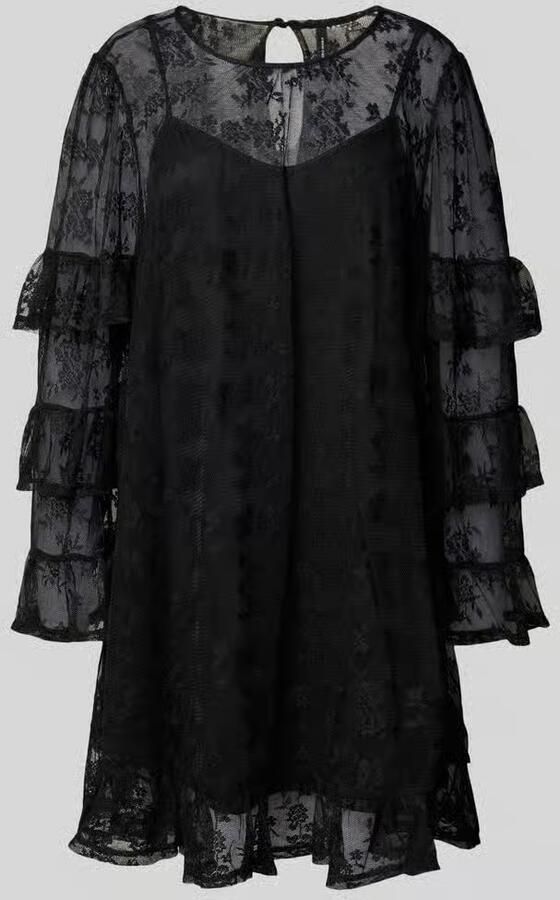 Vero Moda Oversized vrijetijdsjurk met semi-transparante look model 'CELINE' - Foto 2