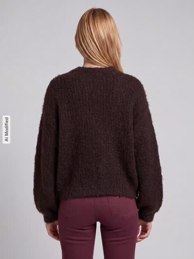 Vero Moda Pullover met gestructureerd oppervlak model 'CARMEN' - Foto 2