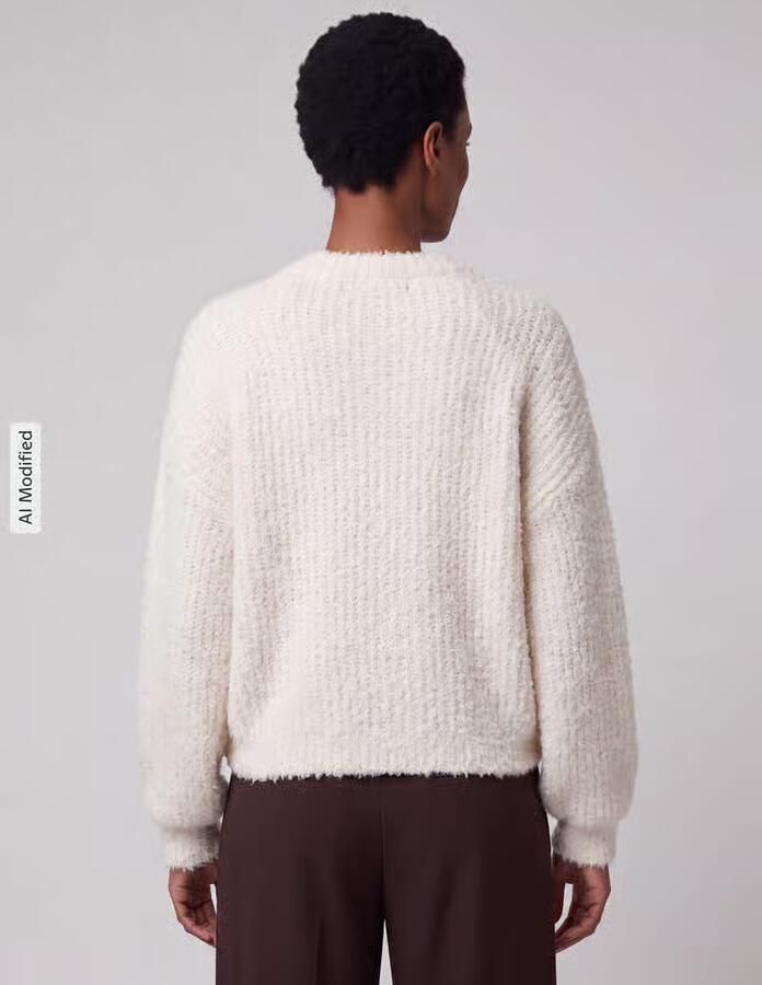 Vero Moda Pullover met gestructureerd oppervlak model 'CARMEN' - Foto 2
