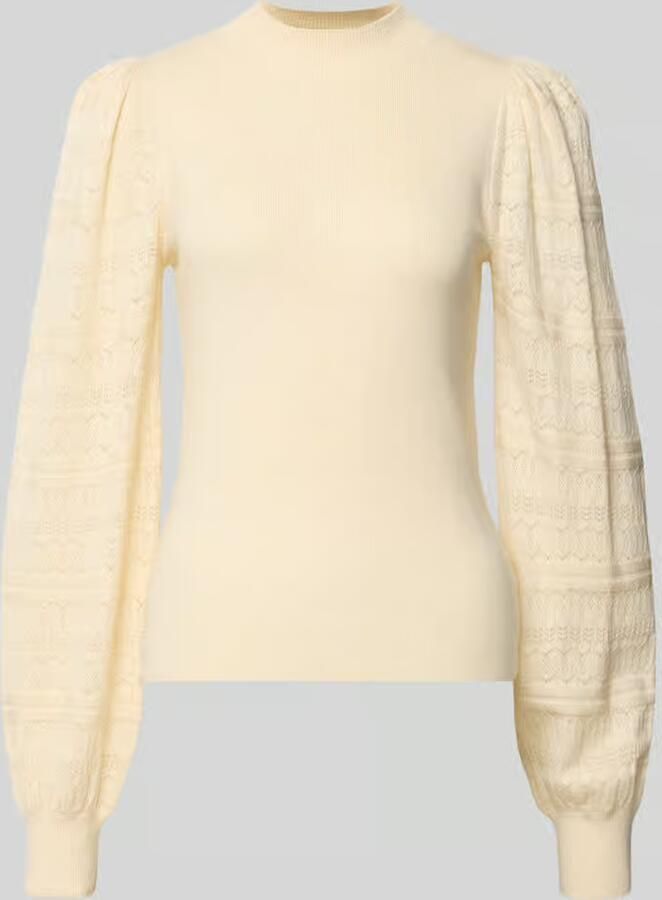 Vero Moda Gebreide trui VMNEWLIMONE LS HIGHNECK PULLOVER BOO - Foto 7