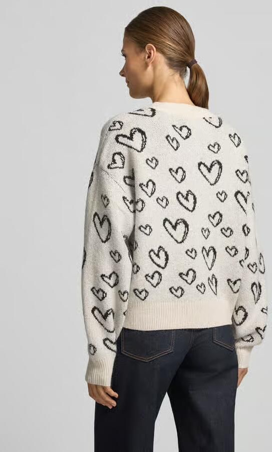 Vero moda Doffy Jacquard Gebreide Trui - Foto 5