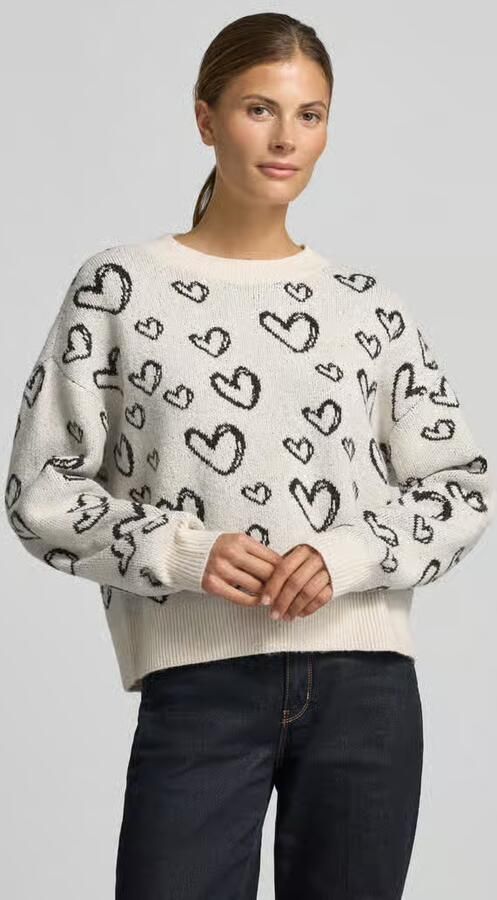 Vero moda Doffy Jacquard Gebreide Trui - Foto 6