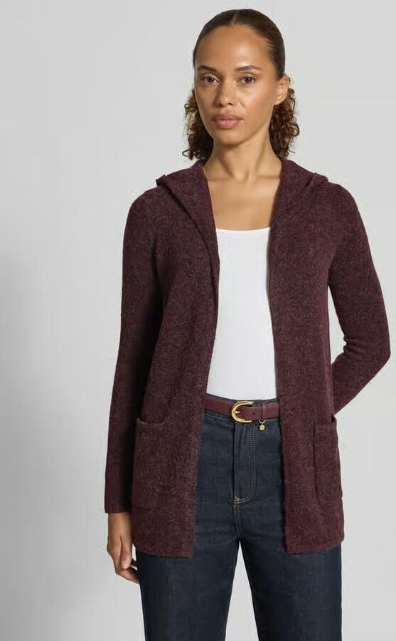 Vero Moda Regular cardigan met capuchon model 'DOFFY' - Foto 3
