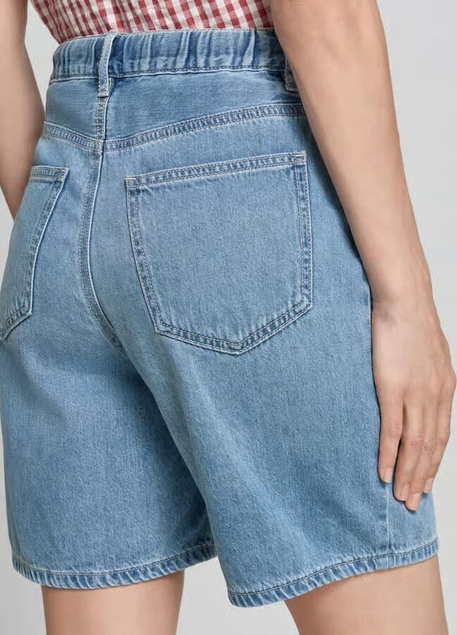 Vero Moda Relaxed fit korte jeans van een mix van katoen en lyocell model 'VILLA'