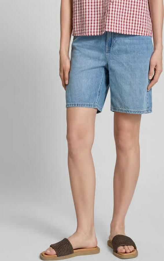 Vero Moda Relaxed fit korte jeans van een mix van katoen en lyocell model 'VILLA' - Foto 4