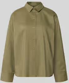 Vero Moda Regular fit blouse met lange mouwen van katoenmix model 'LOTUS'