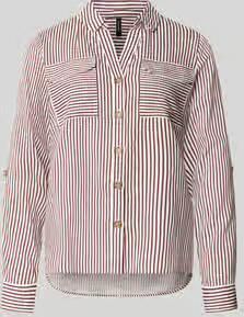 Vero Moda Regular fit blouse met lange mouwen van pure viscose model 'BUMPY' - Foto 6