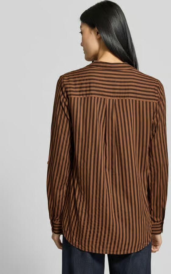 Vero Moda Regular fit blouse met lange mouwen van pure viscose model 'BUMPY' - Foto 2