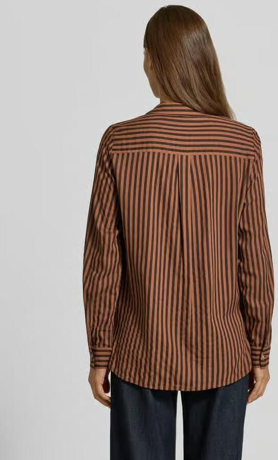 Vero Moda Regular fit blouse met lange mouwen van pure viscose model 'BUMPY' - Foto 3
