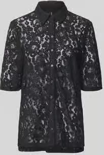 Vero Moda regular fit blouse van katoenmix model 'HONEY'