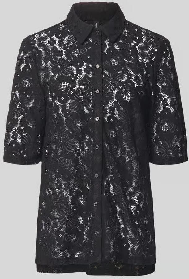 Vero Moda regular fit blouse van katoenmix model 'HONEY' - Foto 2