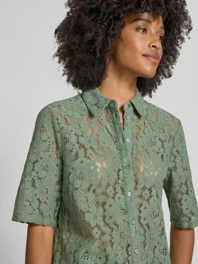 Vero Moda regular fit blouse van katoenmix model 'HONEY'