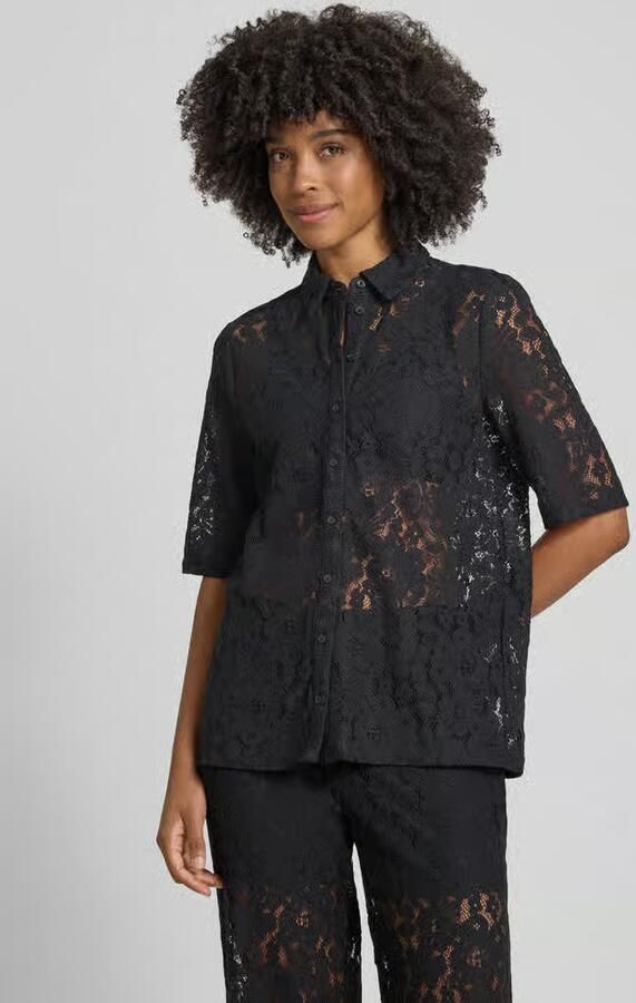 Vero Moda regular fit blouse van katoenmix model 'HONEY' - Foto 2