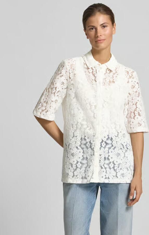 Vero Moda regular fit blouse van katoenmix model 'HONEY' - Foto 4
