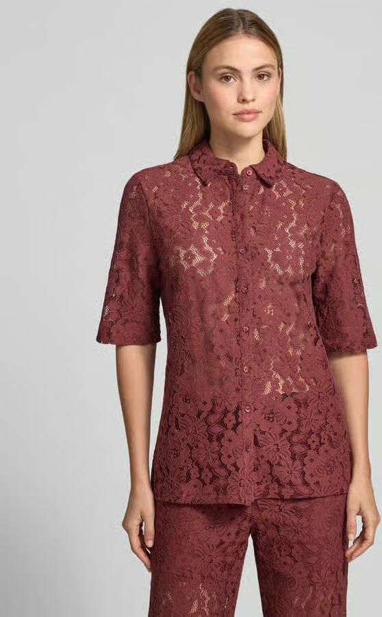 Vero Moda regular fit blouse van katoenmix model 'HONEY' - Foto 2