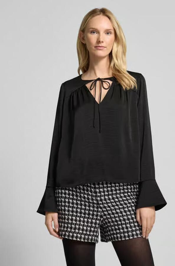 Vero Moda Regular fit blouseshirt met uitlopende manchetten model 'MARY' - Foto 2