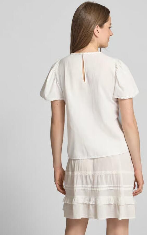 Vero Moda Regular fit blouseshirt van puur katoen model 'PRETTY' - Foto 8