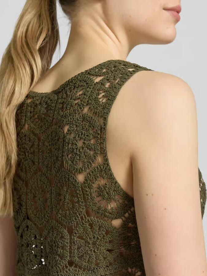 Vero Moda regular fit blousetop van katoenmix model 'ELSA'