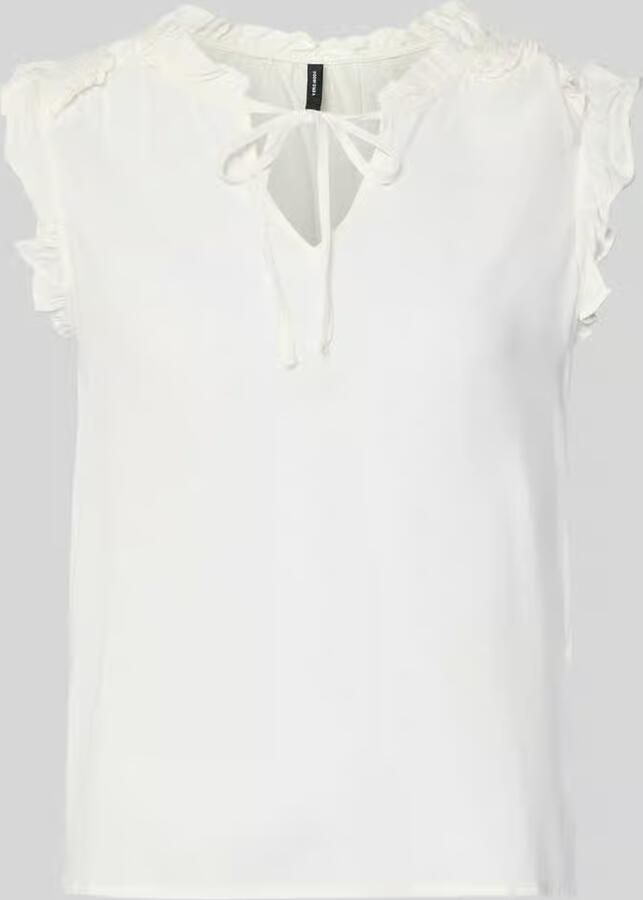 Vero Moda regular fit blousetop van pure viscose model 'ALBA' - Foto 2