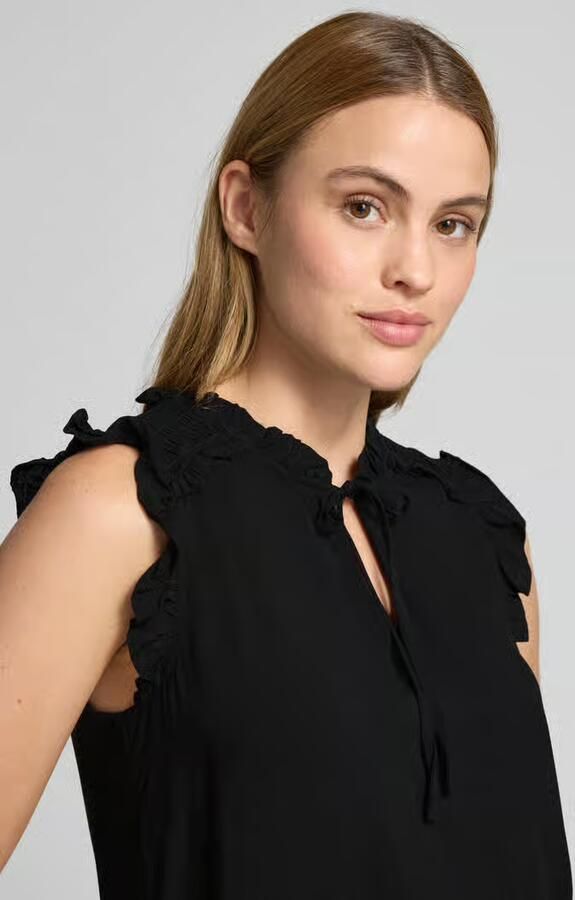 Vero Moda regular fit blousetop van pure viscose model 'ALBA'