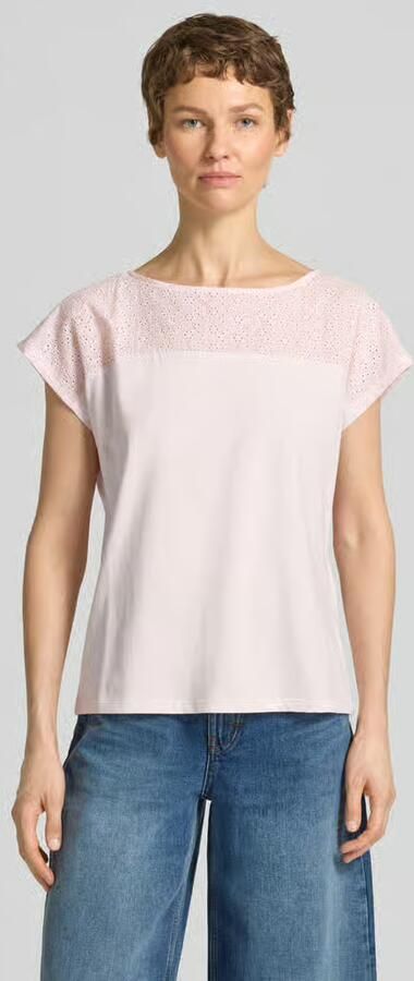 Vero Moda regular fit blousetop van puur katoen model 'JANNI' - Foto 3